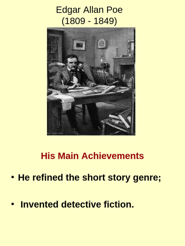 Edgar Allan Poe Achievements & Influence PDF