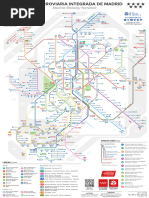 Mapa de Cercanías de Madrid | PDF | Transporte público ...