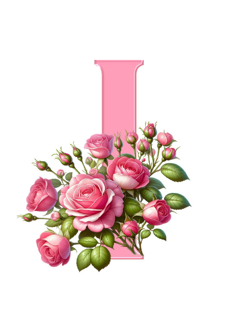 Alfabeto Decorativo Rosas 1000 I | PDF