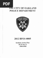 OPD Incident Action Plan Move-In Day 28-29 January, 2012