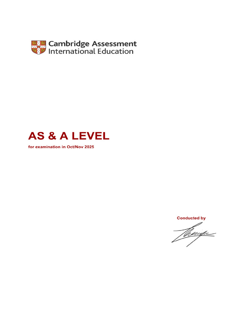 As & A Level Plan | PDF