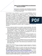 ¿Qué Es y Cómo Se Obtuvo El Tercio Estudiantil en La Elección de Decanos en La PUCP?