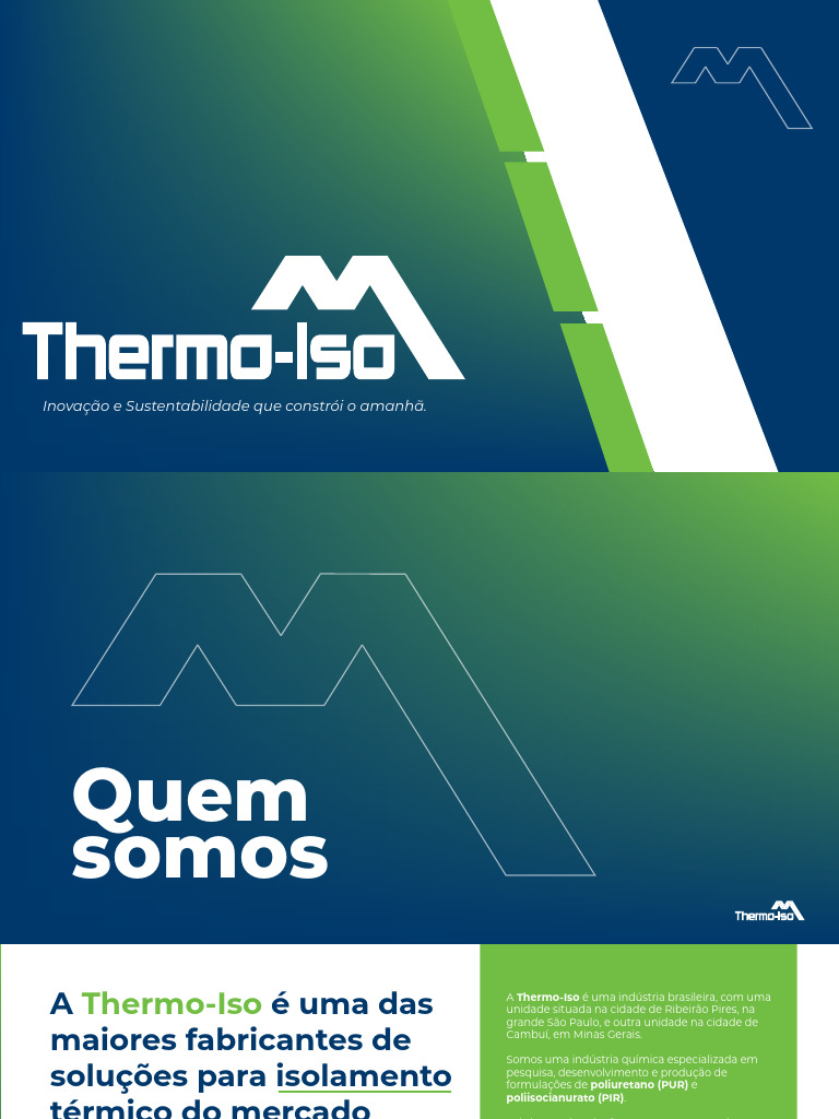 Thermo Iso | PDF | Poliuretano | Isolamento térmico