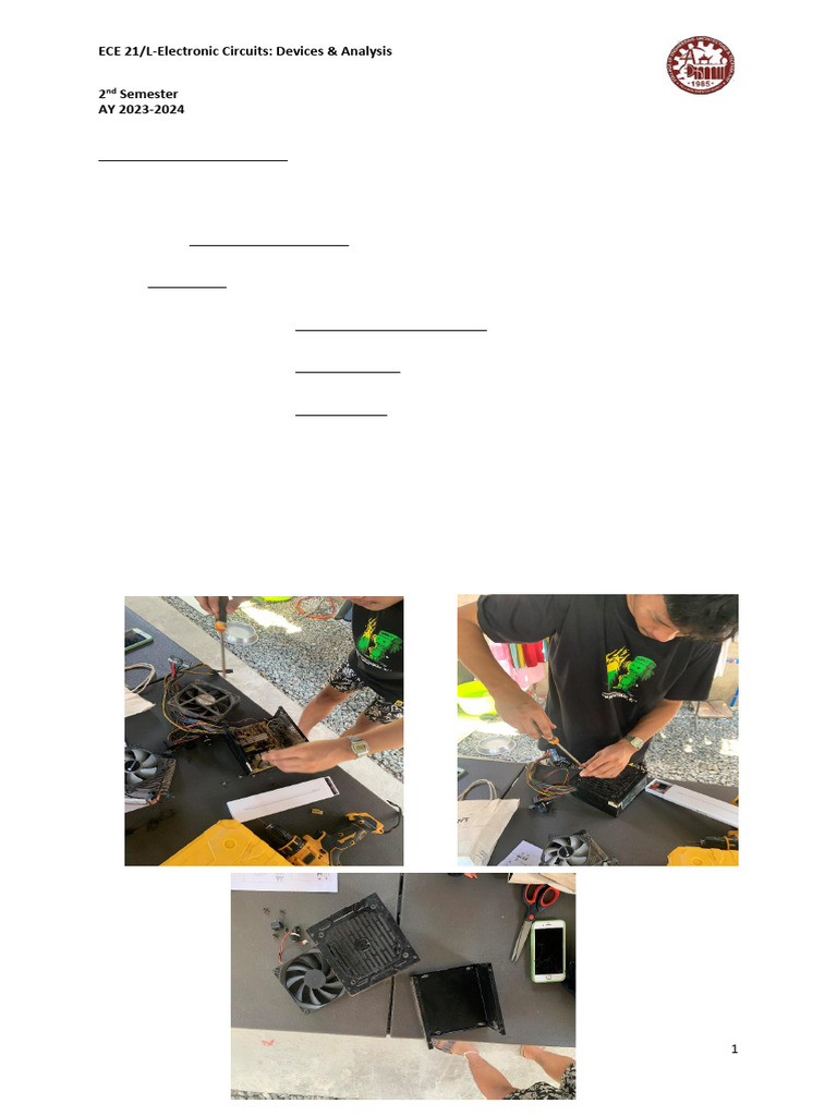Progress Report II | PDF