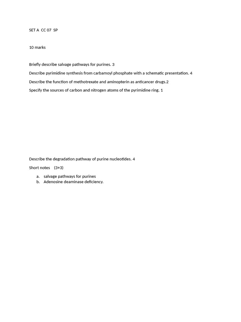 Set A CC 07 SP RKMV | PDF