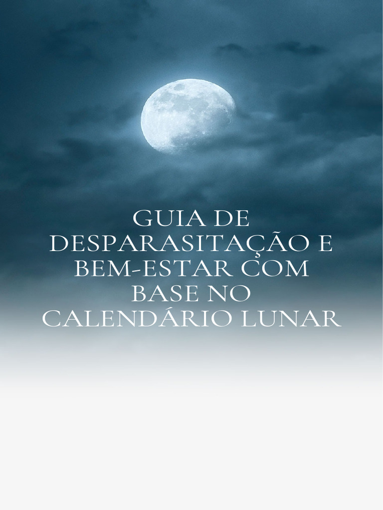 Desparasitação e Bem-Estar Lunar | PDF | Lua | Alimentos