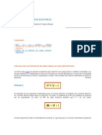 QUÉ ES LA POTENCIA ELÉCTRICA