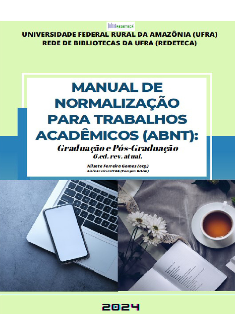 Manual de Normalização Acadêmica UFRA | PDF | Abstract (resumo) | Plágio