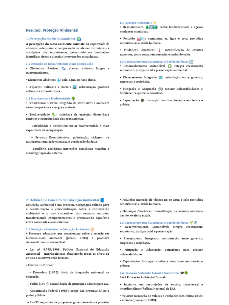 Educação e Gestão Ambiental Sustentável | PDF | Ambiente natural ...