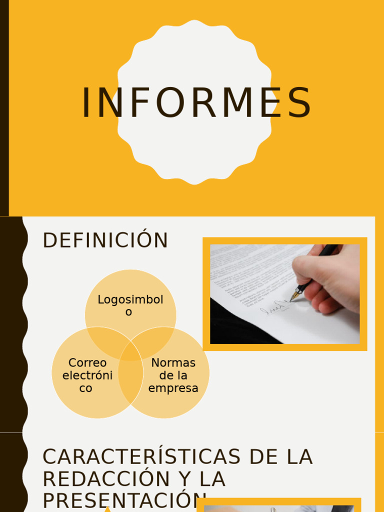 Tipos y características de informes administrativos | PDF