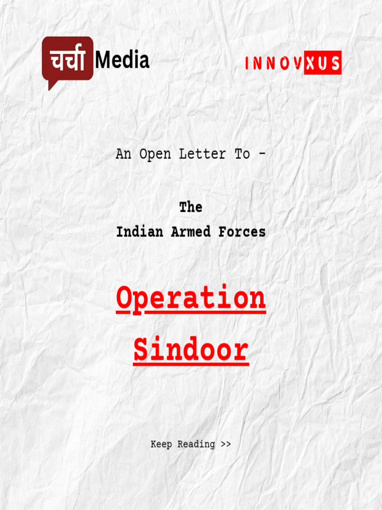 Operation Sindoor Pdf