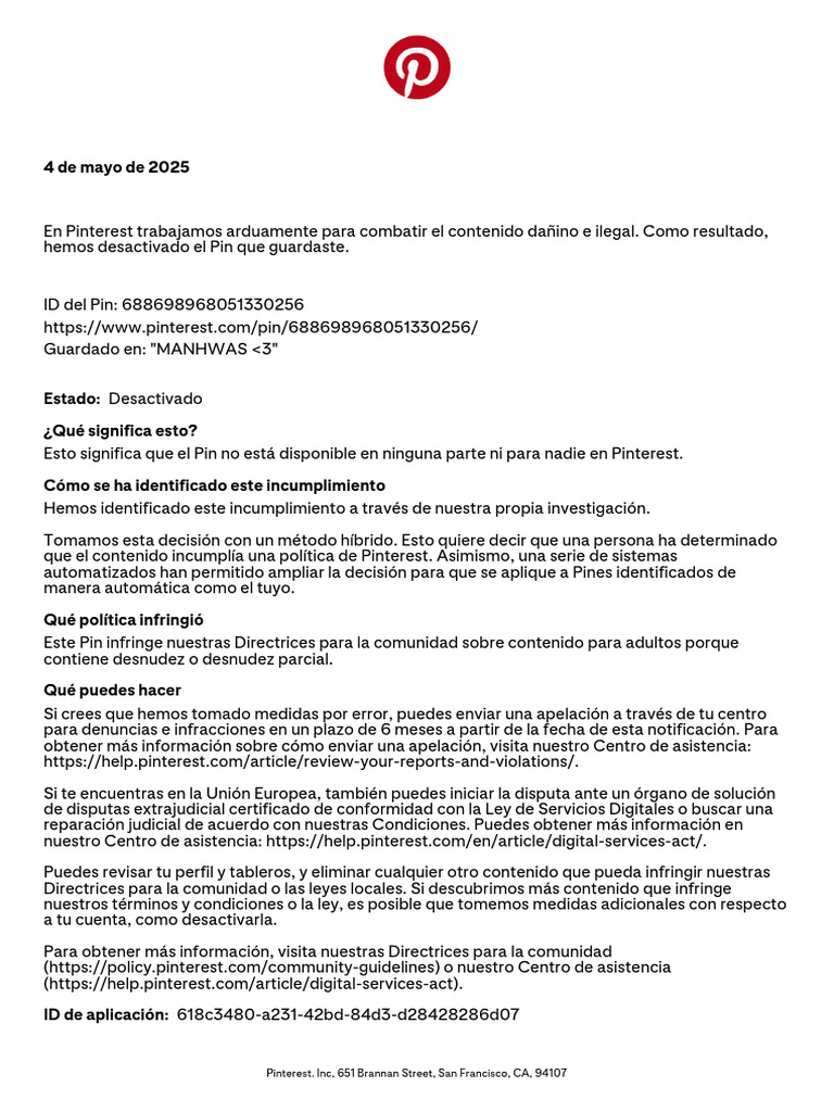 Statement of Reasons Report | PDF