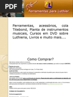 Catalogo Ferramentas Para Luthier
