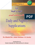 Daily and Nightly Supplications