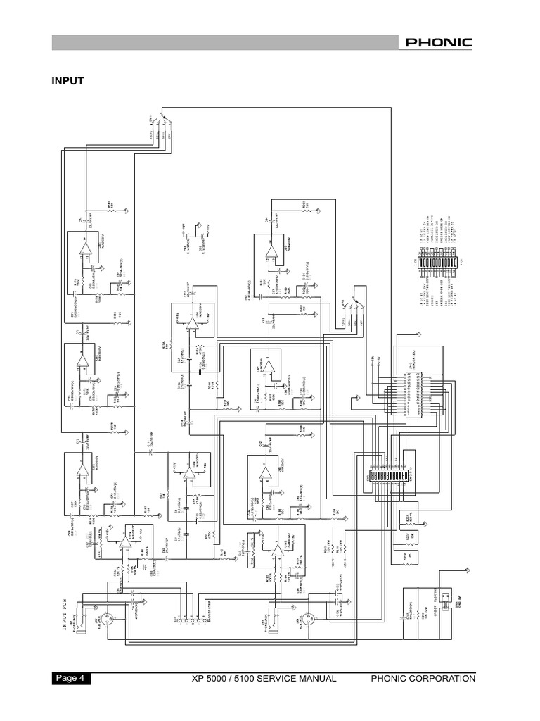 Phonic XP 5000 5100 | PDF