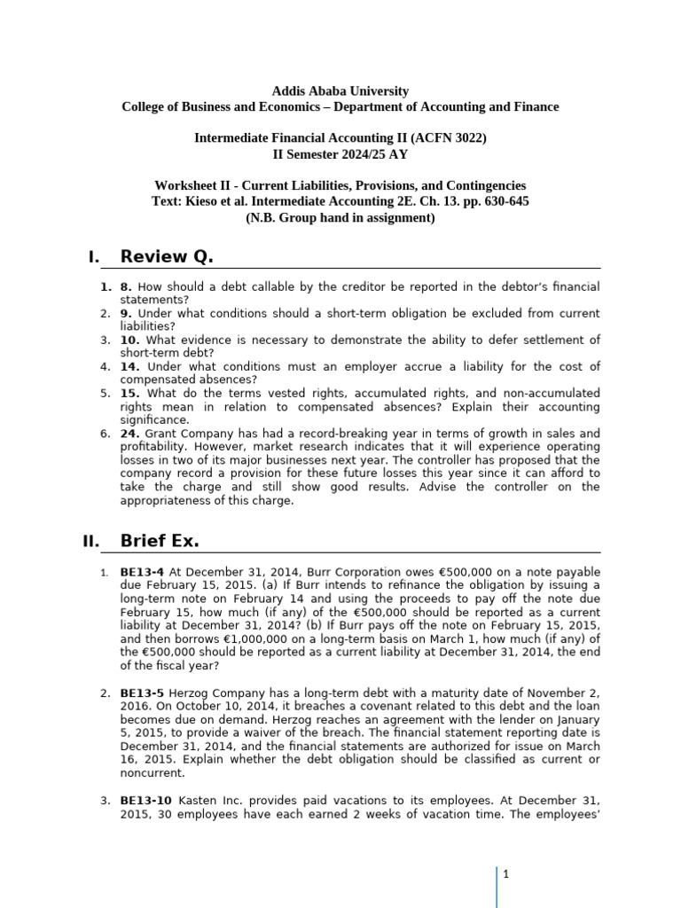Current Liabilities and Provisions Guide | PDF | Debt | Coupon