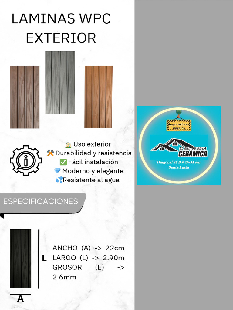 CATÁLOGO WPC EXTERIOR - PDF.PDF - 20250517 - 103155 - 0000 | PDF