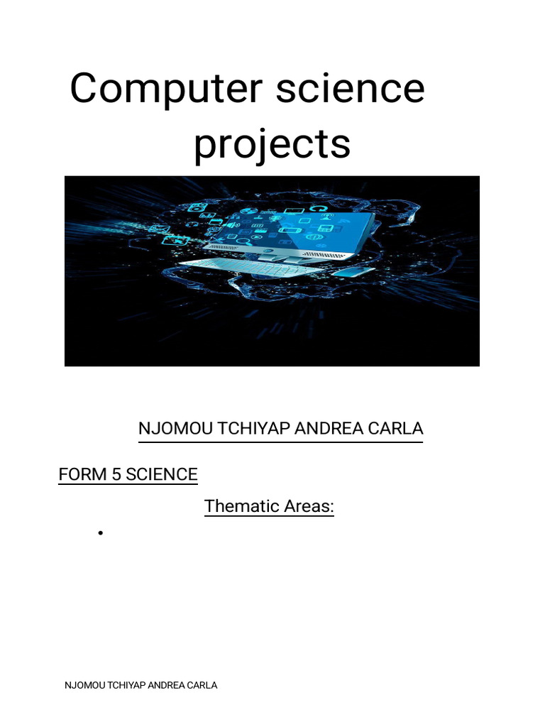 Computer Science Projects Overview | PDF | Antivirus Software ...