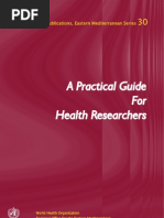 Download A Practical Guide for Health Researchers by chq123456 SN8641724 doc pdf