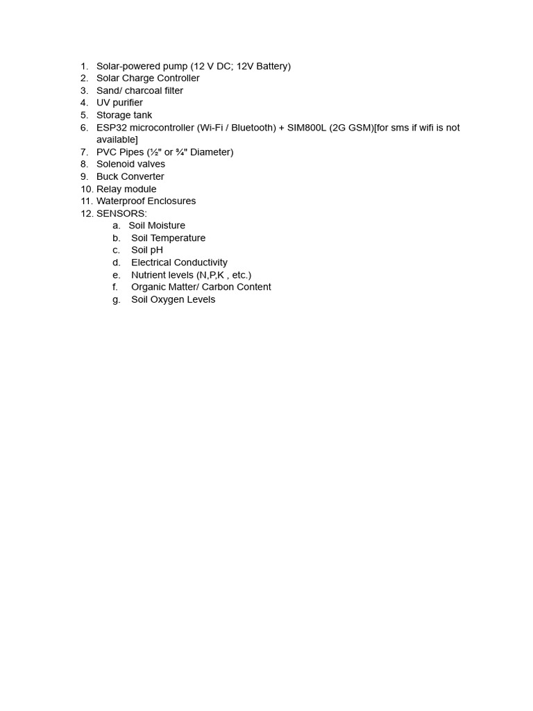 Required Components | PDF