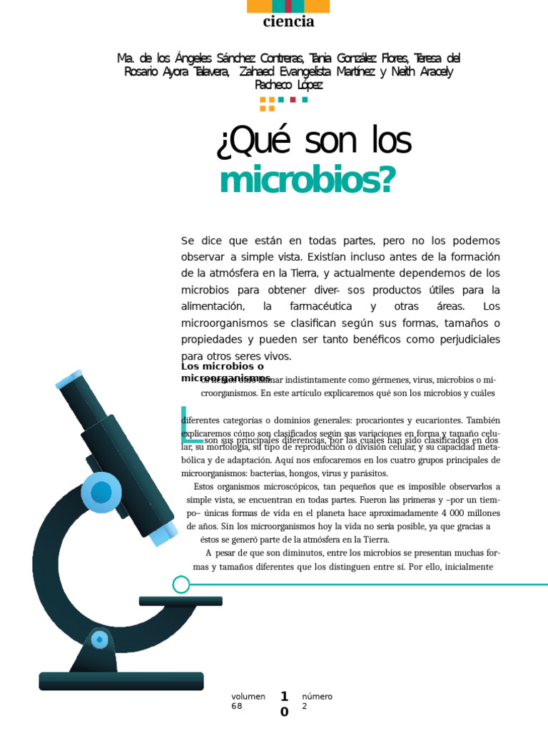 Que Son Microbios | PDF | Virus | Bacterias Gram-negativo