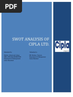 Cipla Ltd Company Profile