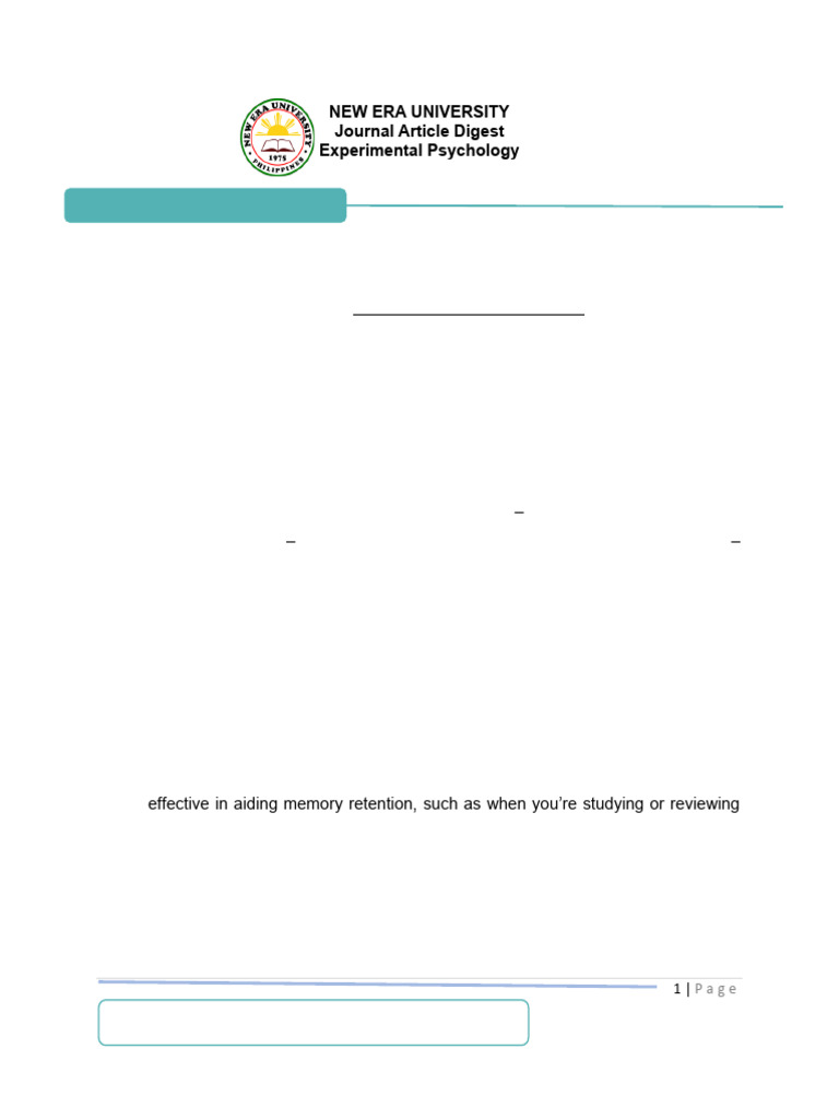 Music Genre's Impact on Memory Retention | PDF | Analysis Of Variance ...