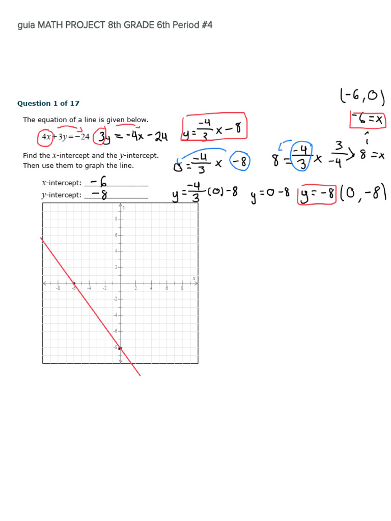 Guia 8vo P6 | PDF | Elementary Mathematics | Equations
