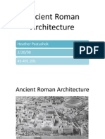 Ancient Roman Architecture Styles & Structures