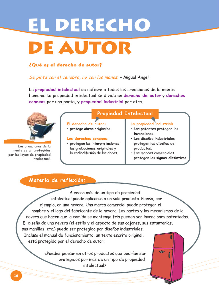 Tipos de Propiedad Intelectual y Derecho de Autor | PDF | Autor ...