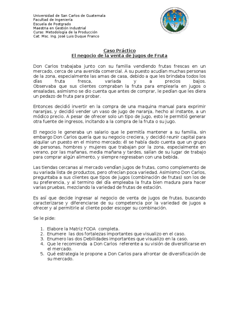 Estrategias para el Negocio de Jugos de Fruta | PDF