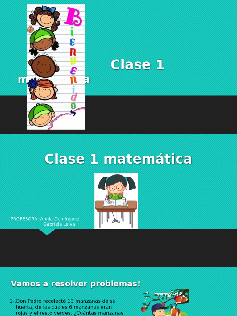 Clase 1 Matemática | PDF
