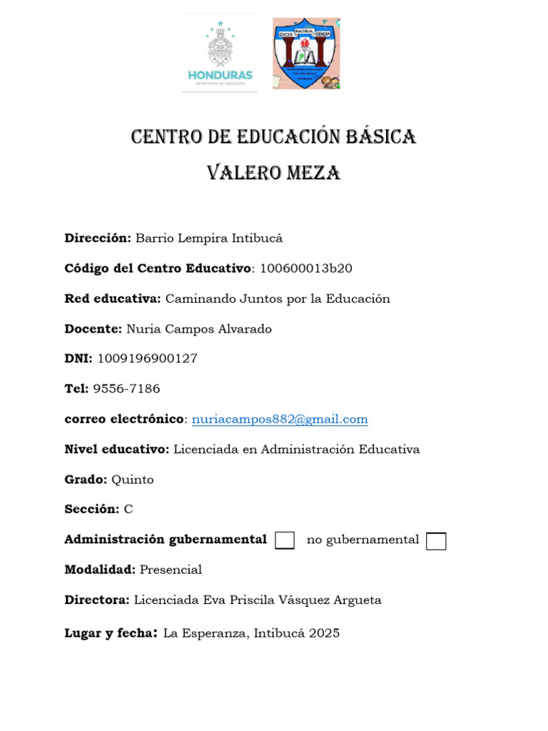 Portada Portafolio 2025 - tia Nuria (1) | PDF | Maestros | Aprendizaje