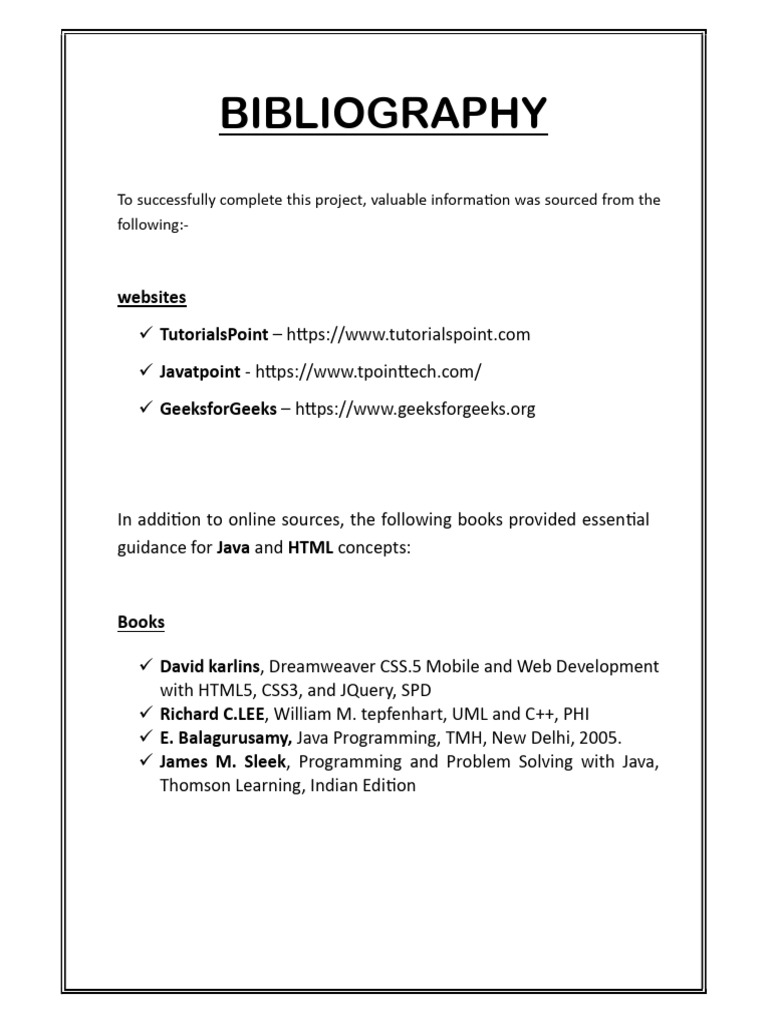 Bi Blography | PDF