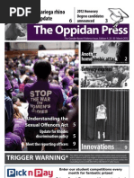 The Oppidan Press - Edition 4, 2012