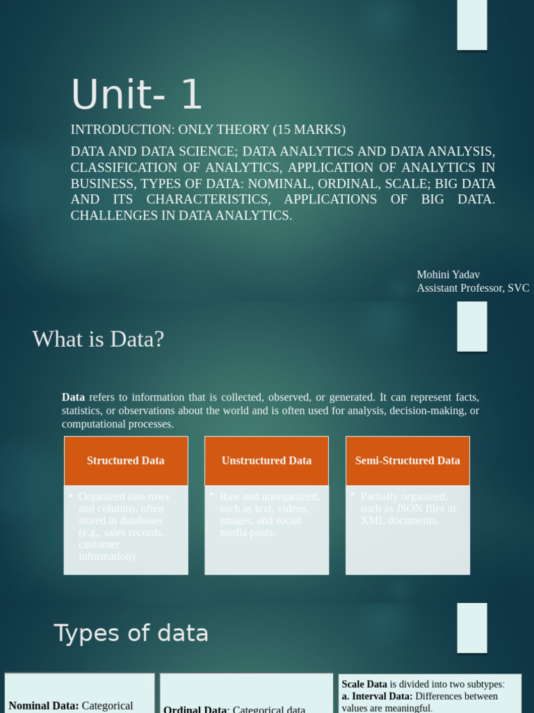 Data Science and Analytics Overview | PDF | Analytics | Data Science