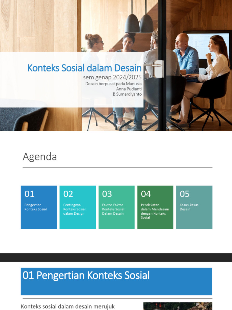 Pentingnya Konteks Sosial dalam Desain | PDF