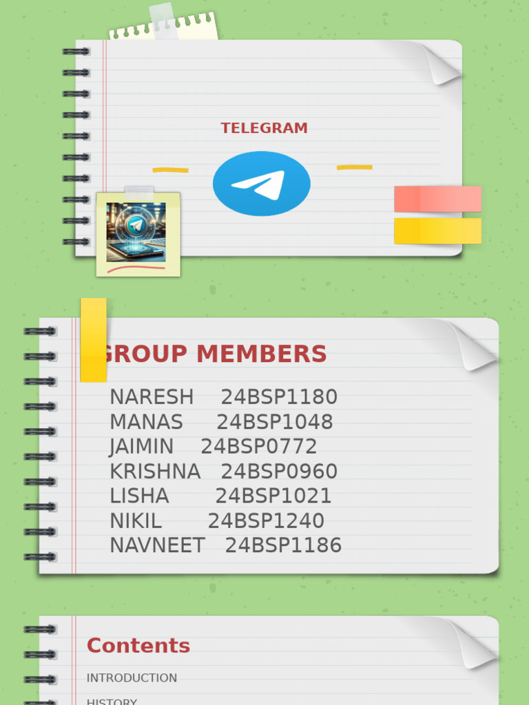 Telegram Group Collaboration Insights | PDF | Computing ...