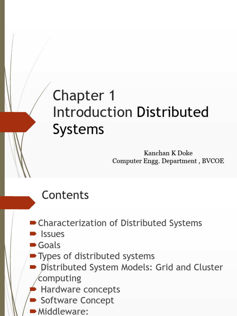 Introduction to Distributed Systems | PDF | Operating System | Grid ...