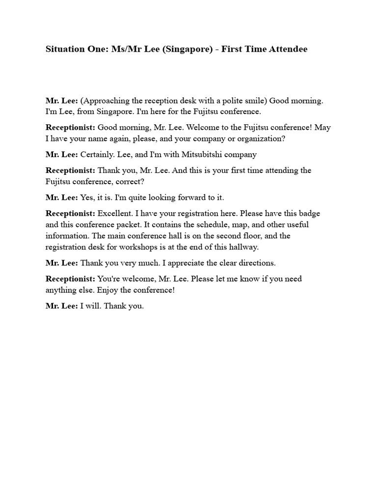 Introductions and Greetings 24371005 Muhamad Alfiansyah | PDF
