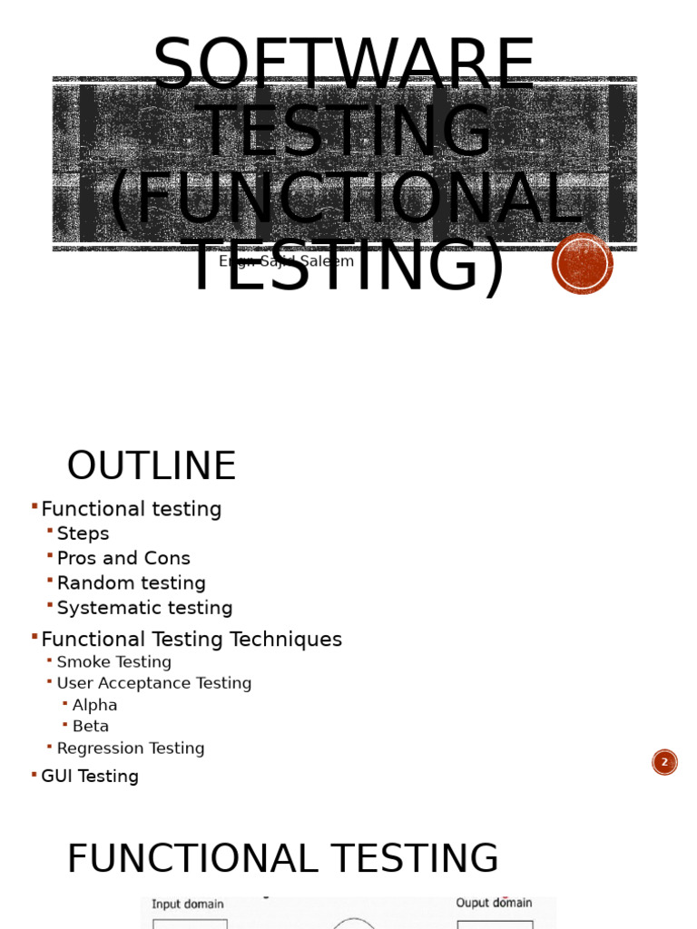 03 Functional and GUI_Done | PDF | Software Testing | Graphical User ...