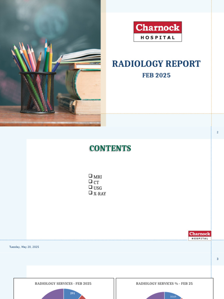 Radioilogy Report - Feb 2025 | PDF | Radiology | Image Processing