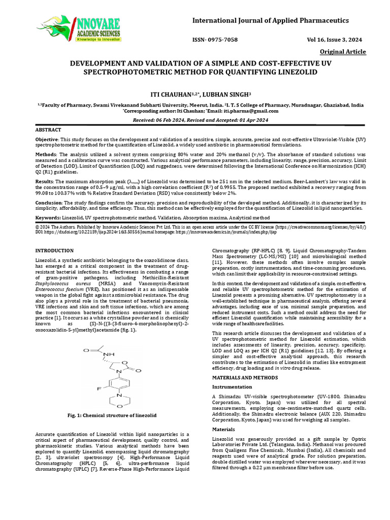 Cost Effective | PDF | Detection Limit | Analytical Chemistry