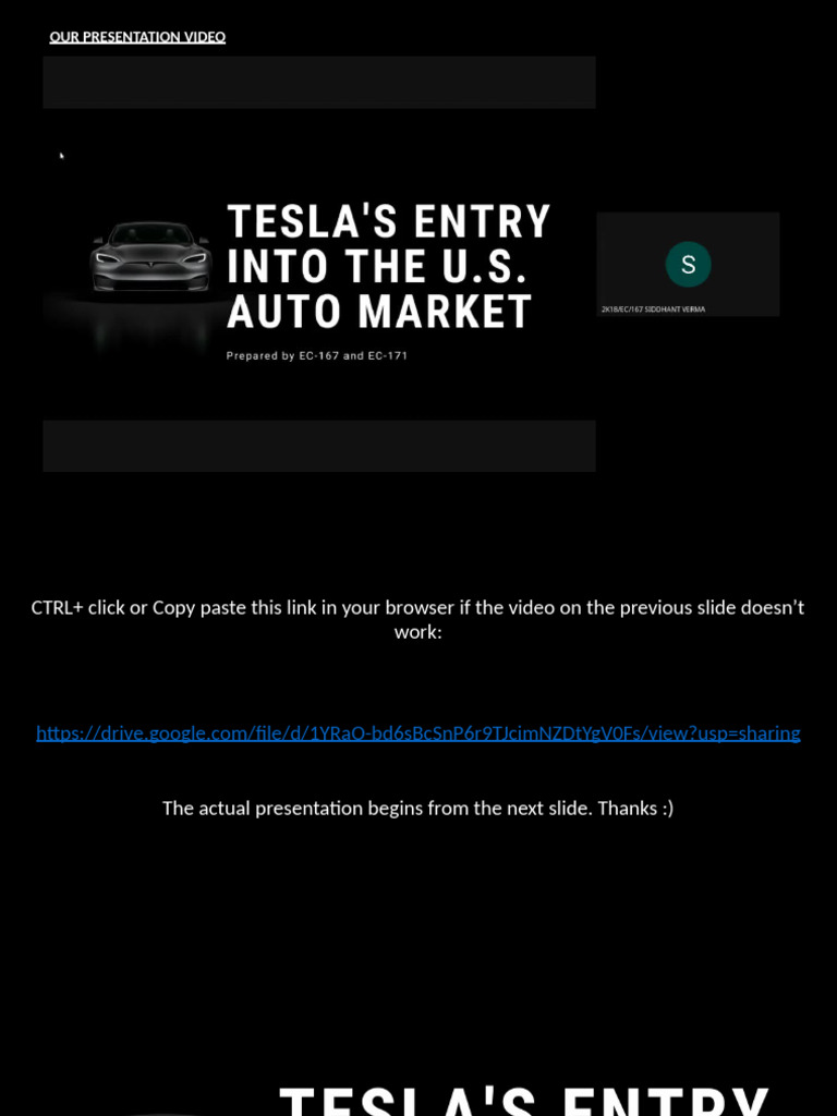 Tesla Case Study | PDF