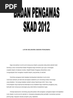 CONTOH Surat Lantikan Pengawas