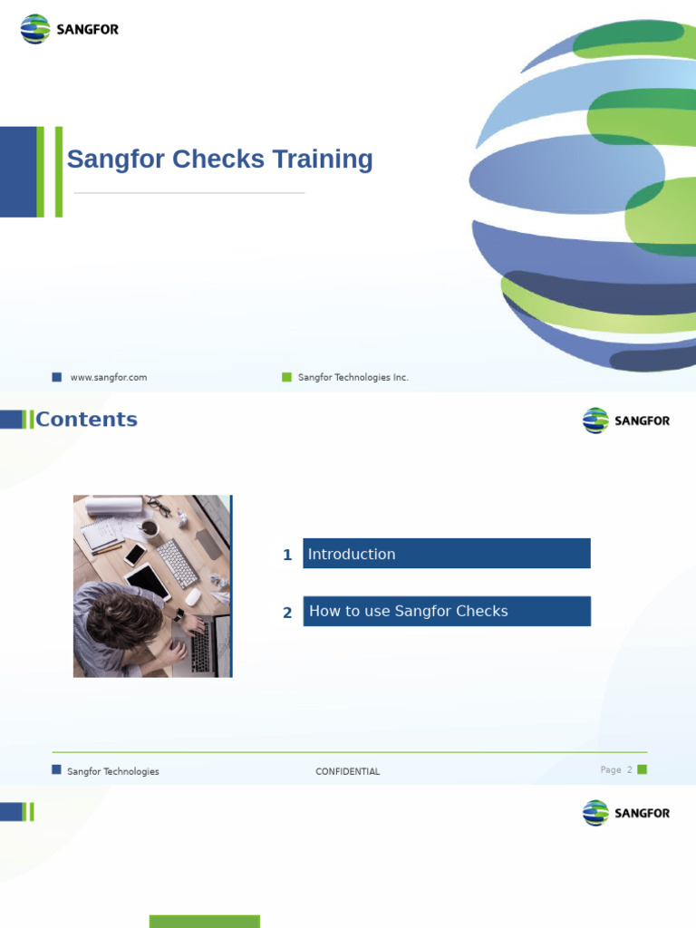 SangforChecks Training 4-11-2024 | PDF | Online And Offline | Software ...