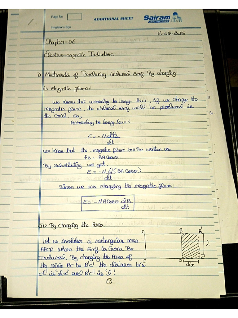 Ch 6 Electromagnetic Induction Pdf
