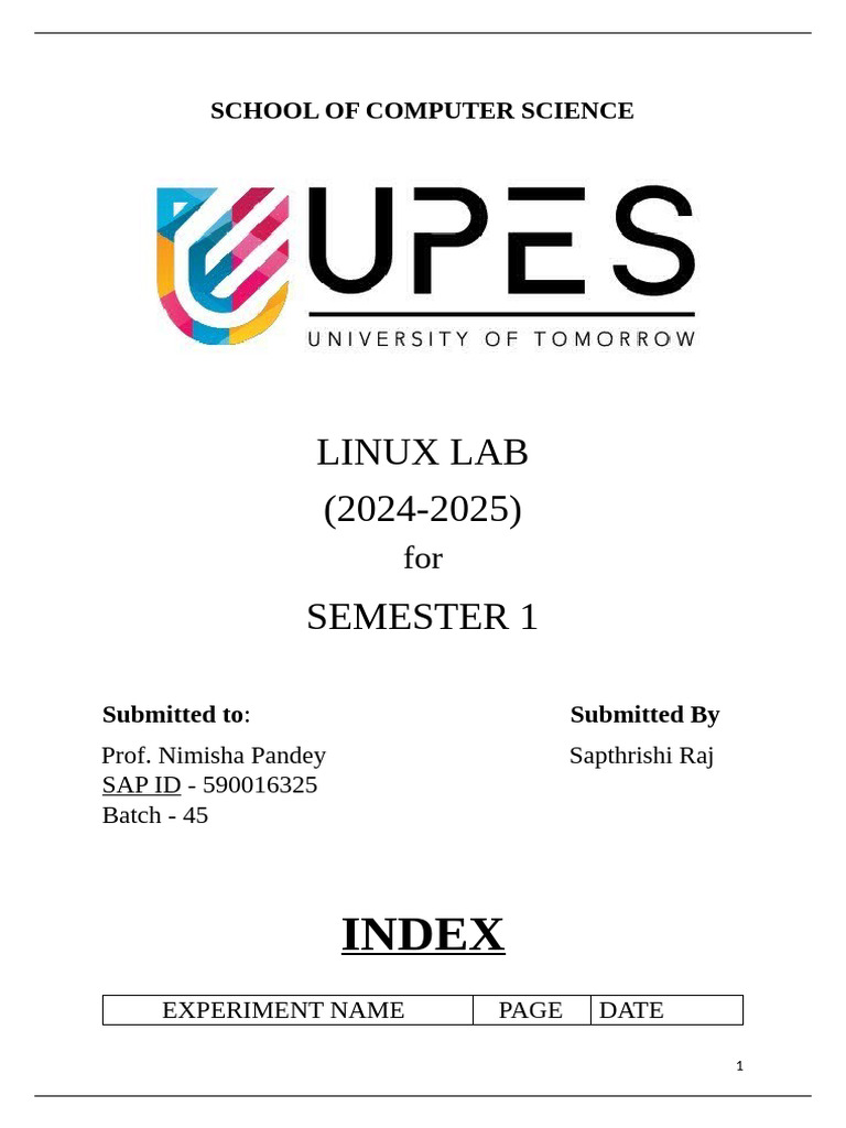 Linux Lab Installation and Commands Guide | PDF | Computer File | Linux