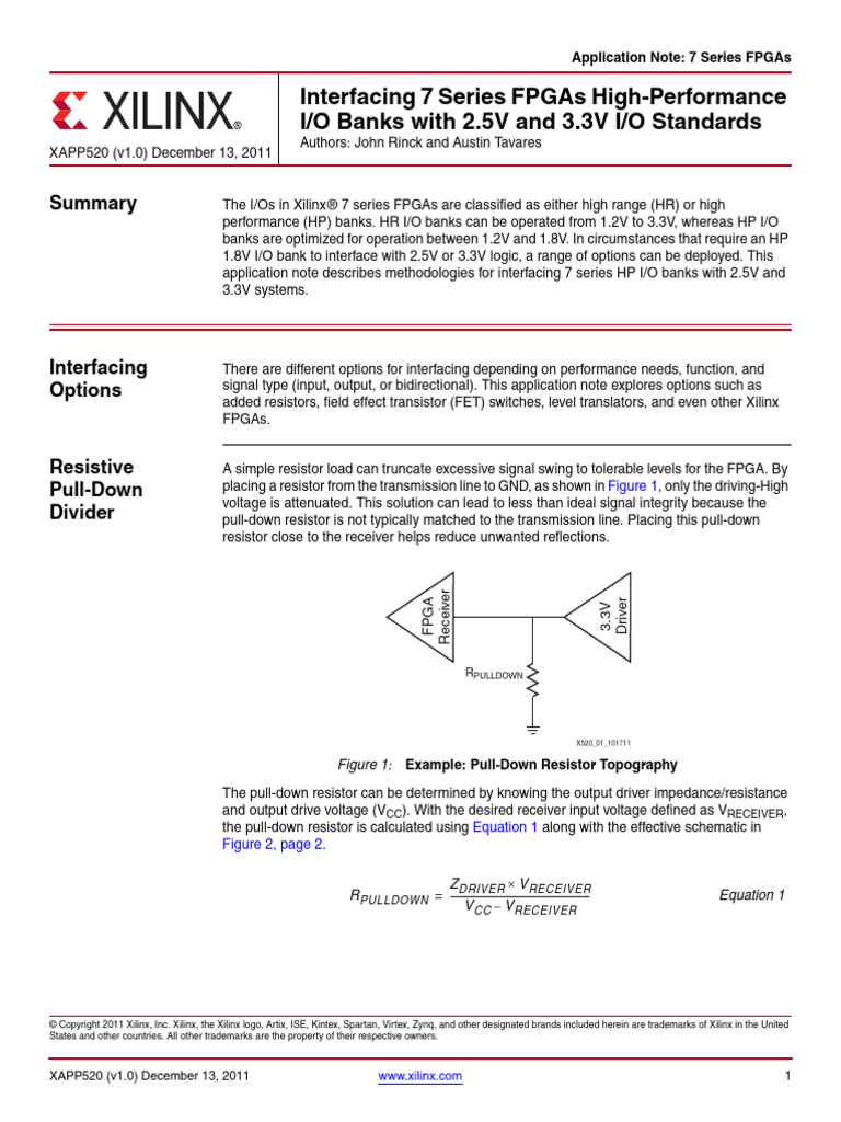 Interfacing Xilinx 7 Series FPGAs | PDF | Field Programmable Gate Array ...