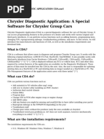 Chrysler Diagnostic Application User Guide v5.01 | PDF | Computer File ...